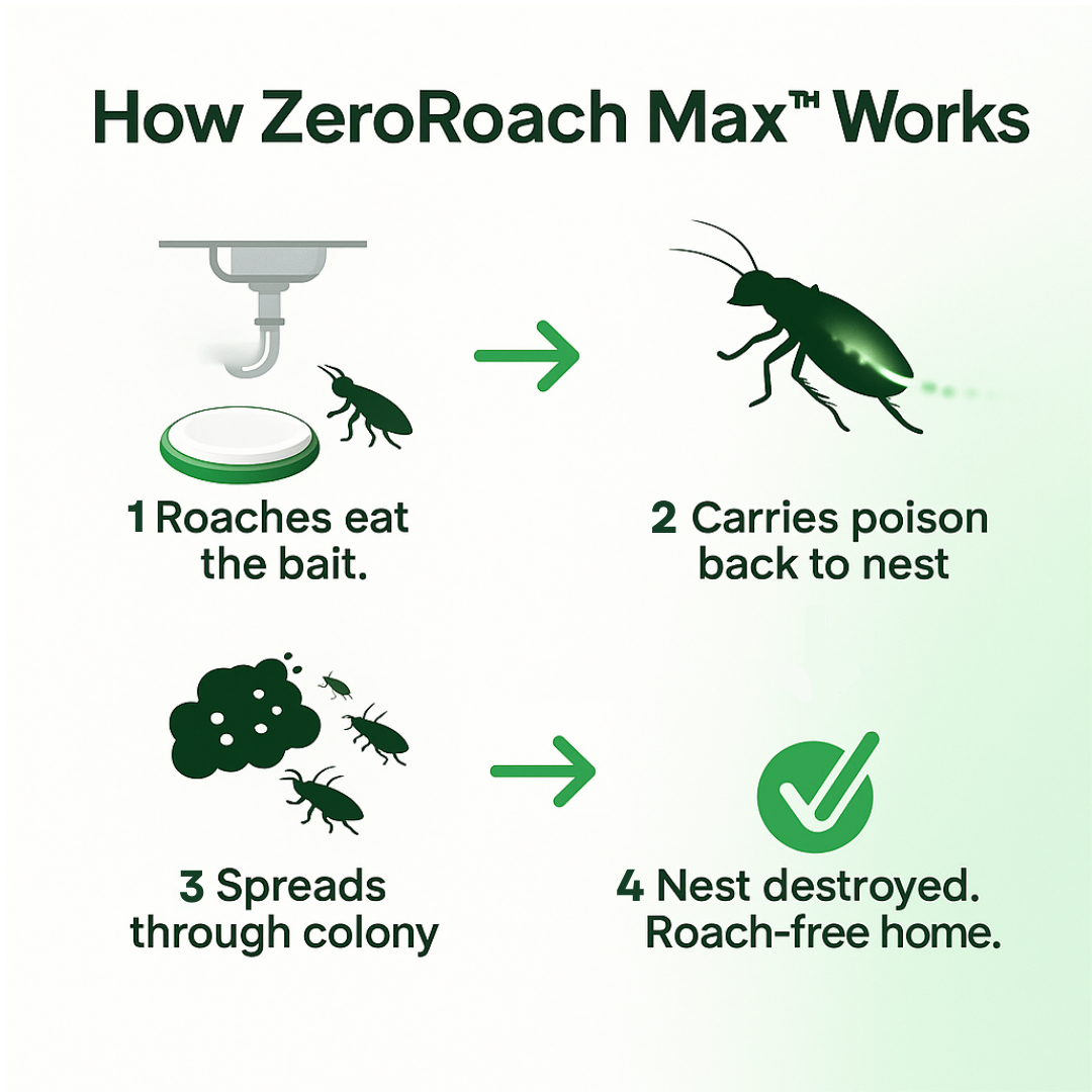 ZeroRoach Max™ – Instant Roach Control