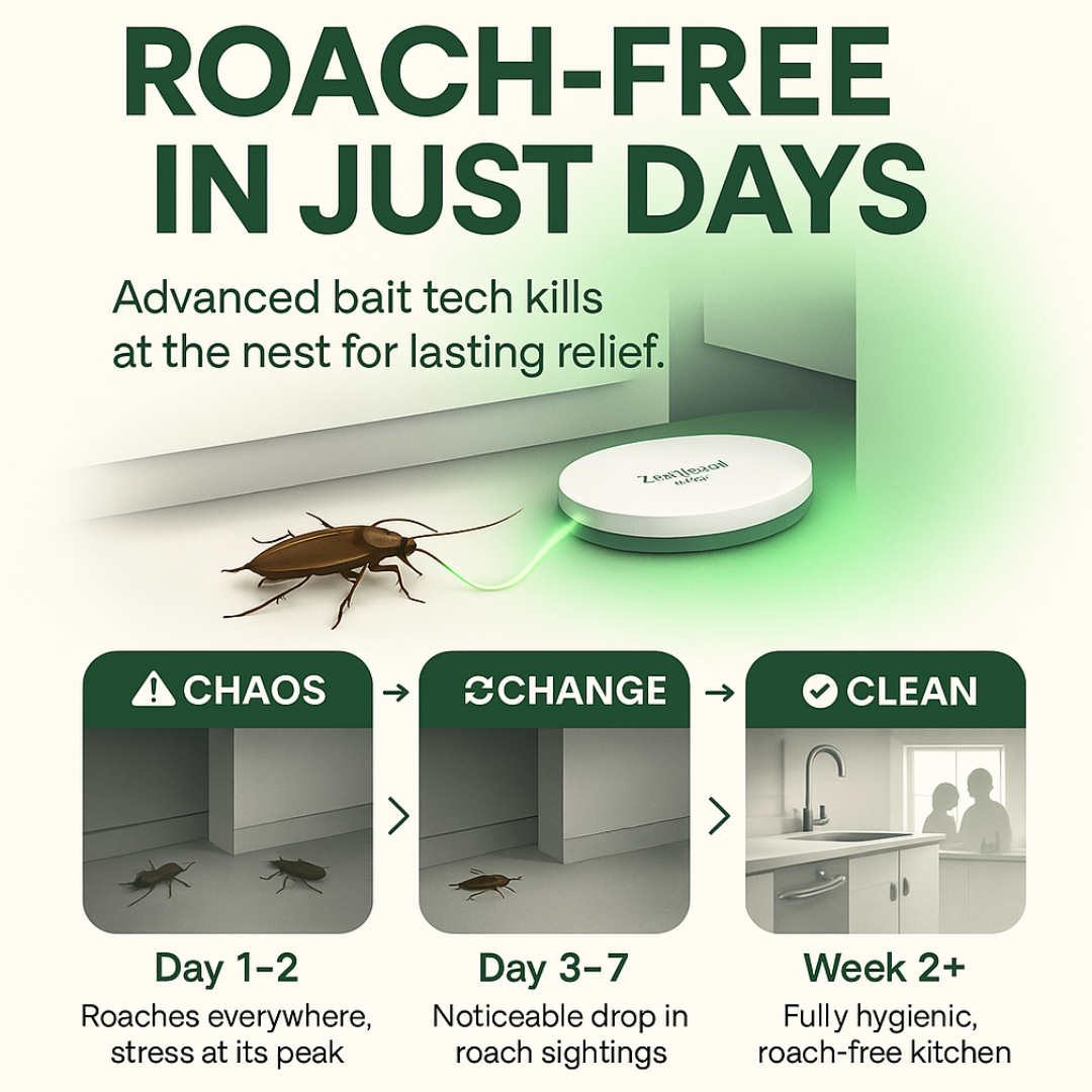 ZeroRoach Max™ – Instant Roach Control